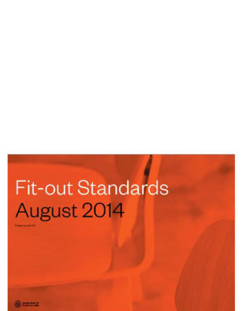 SA Gov – Fitout standard August 2014