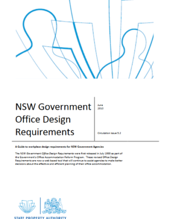 NSW Gov - Office design